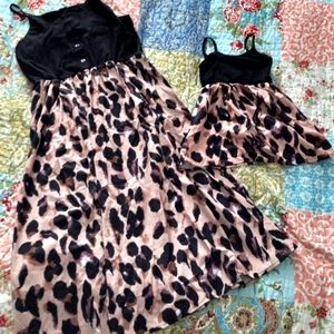 Mommy & daughter matching dresses